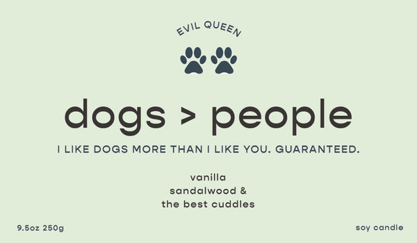 Dogs > People